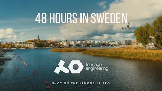 48HRS in SWEDEN w TEENAGE ENGINEERING - Shot on #iphone14pro  👌🏼