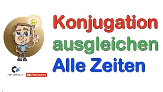 Konjugation Verb ausgleichen alle Zeiten