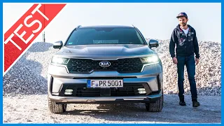 Kia Sorento 2.2 CRDi Platinum (2021): Assistenz, ferngesteuertes Parken, Autobahn-Komfort, Interieur