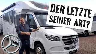 LUXUS-Womo auf MERCEDES mit HECKANTRIEB, baut nur noch Frankia! Der T 7400 GD