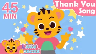 Thank You Song + Itsy Bitsy Spider + more Little Mascots Nursery Rhymes + Kids Songs