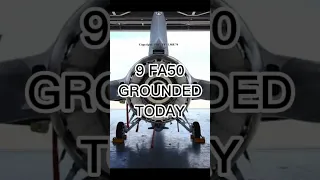 FA50 grounded, can not fly. Watch the full story pinned at the comment section