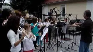 Musikschule, Schulfest,Floetenensemble