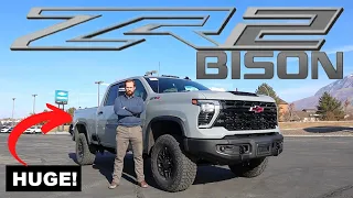 2024 Chevy Silverado ZR2 Bison HD: Factory Monster Truck!