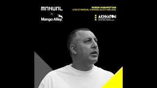 Ruben Karapetyan  Live @ Manual x Mango Alley ADE Closing party, 2023 Amsterdam, Netherlands