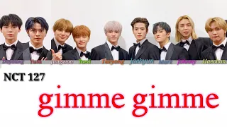 NCT 127 (엔시티 127) - gimme gimme Lyrics [Color Coded_Rom_Eng_Rus]//перевод на русский