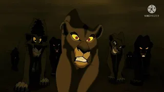 Ambush scene from “The Lion King 2: Simba’s Pride” w/ added lion sounds