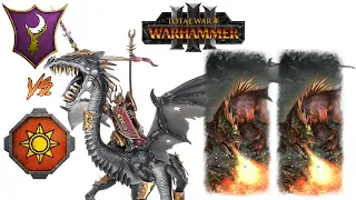 COLD BLOODED DUEL Ft New Map! Dark Elves vs Lizardmen | Total War Warhammer 3