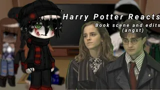 Harry Potter Reacts To Book Scenes and Edits /•Harry Potter Angst•/