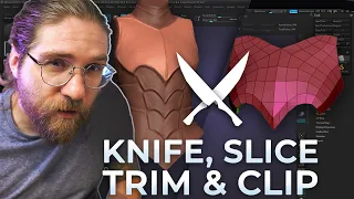 🔪 Slice & Dice time off your sculpt with these tools in Zbrush!