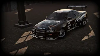 Nissan Skyline R34 - Eddie(NFS UNDERGROUND)|cinematic|Drift Racing2|#22