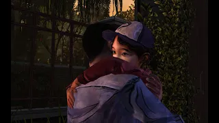 TWD Clem hugs all friends (GMV) Safe and Sound