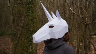 How to build a Wintercroft Unicorn Mask