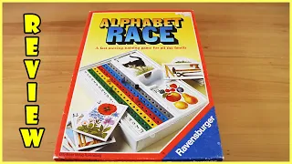 Alphabet Race Board Game Review | Board Game Night