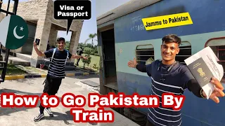 Jammu & Kashmir to Pakistan by Train 😳 || INDIA 🇮🇳 TO PAKISTAN 🇵🇰