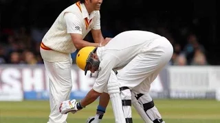 YUVRAJ TOUCHING SACHIN's FEET |  ORIGINAL VIDEO FROM LORDS