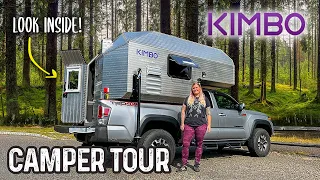 SMALLEST Truck Camper - Solo Female Adventurer Travels Full Time in a KIMBO