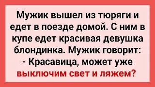 Зек Предложил Девушке в Купе! Сборник Смешных Свежих Жизненных Анекдотов для Настроения!