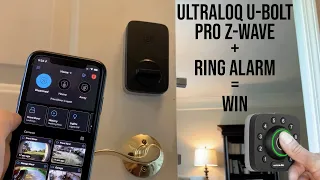 Smart Lock: Ultraloq U-Bolt Pro Z-Wave: Taking my Ring Alarm to the Next Level!