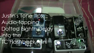 Tone Tips: Audio-Tapping Dotted Eighth Delay into the TC Electronic Flashback Mini Delay