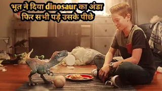 Ghost Gave Dinosaur Egg To Boy, Later Boy Saves it From Mad Scientists |Movie Review/Plot Hindi Urdu