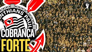 TORCIDA DO CORINTHIANS PROTESTA E MANDA RECADO APÓS DERROTA PARA O SÃO BERNARDO NO PAULISTÃO