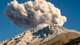 🌋 State Of Emergency In Peru As Ubinas Volcano Erupts Again 🇵🇪 August 22 2023 volcán