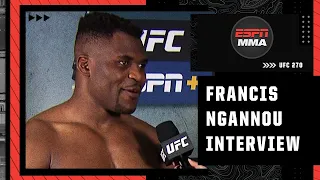 Francis Ngannou reveals knee injury that nearly pulled him from UFC 270 | ESPN MMA
