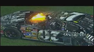 HD 2007 Daytona 500 Finish and Clint Bowyer Flip