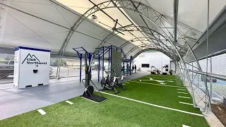 BeaverFit x Club Northwest - Largest Open-Air, Covered Outdoor Space for Commercial Fitness Facility