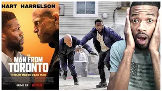 The Man From Toronto | Kevin Hart and Woody Harrelson | Official Trailer | Netflix Reaction