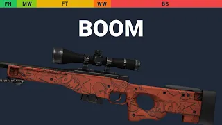 AWP BOOM - Skin Float And Wear Preview