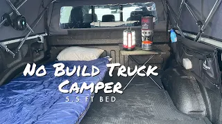 No Build Truck Camper- SofTopper With DAC Tent Extension