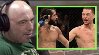 Joe Rogan Reacts to Masvidal vs. Nate Diaz Announcement