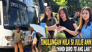 VEANCY AND ROSE ANN TINULUNGAN SI JULIE ANN MAGLINIS NG BUS!