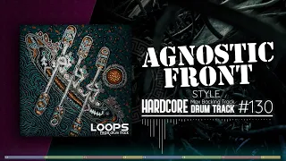 Hardcore Drum Track / Agnostic Front Style / 180 bpm