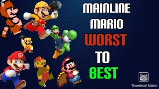 Ranking EVERY Mainline MARIO GAME!