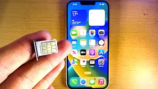 How To Insert SIM Card in iPhone 14 Plus!