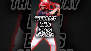 TOP MLB PICKS | MLB Best Bets, Picks, and Predictions for Thursday! (6/6)