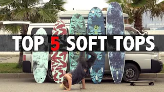 🔥Top 5 soft tops from Olaian | Blackseasurfer Review | Сёрфинг по-Чёрному | ENG SUBS!