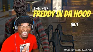 FREDDY KRUGER IN DA HOOD : GTA 5 SKIT REACTION | BLOODY FREDDY A MENACE !!!