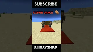 Minecraft coffin dance ⚰️ #minecraft #viral #minecraftshorts #shorts