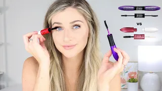 Loreal Mascara Showdown | Double Extend Beauty Tubes vs Voluminous False Lash X Fiber