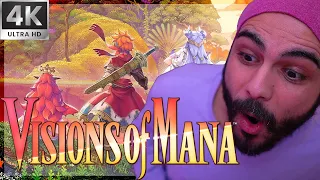 NEUES 4K Gameplay | Kampfsystem & Semi Open World | Visions Of Mana Deutsch