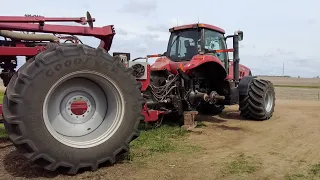 LSW Tire issues On Our Case IH 275 Tractor While Planting Corn 2021