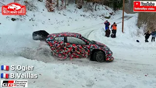 test Monte-Carlo 2022 Sébastien Ogier Toyota Yaris WRC Hybride 2022