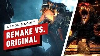 Demon's Souls Remake Gameplay PS5 vs. PS3  Graphics Comparison