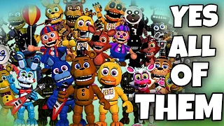 Playing Every FNAF Game Until the FNAF Movie Comes Out! #5