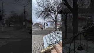 ВСУ стреляет из РПГ в Русскую технику