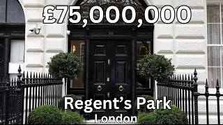 £75,000,000 Regent’s Park Townhouse & Adjoining Mews | London Real Estate